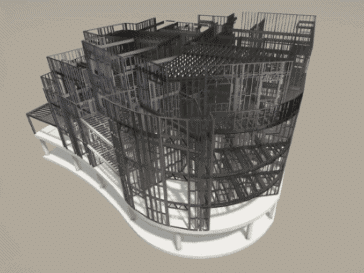 Modular building graphic