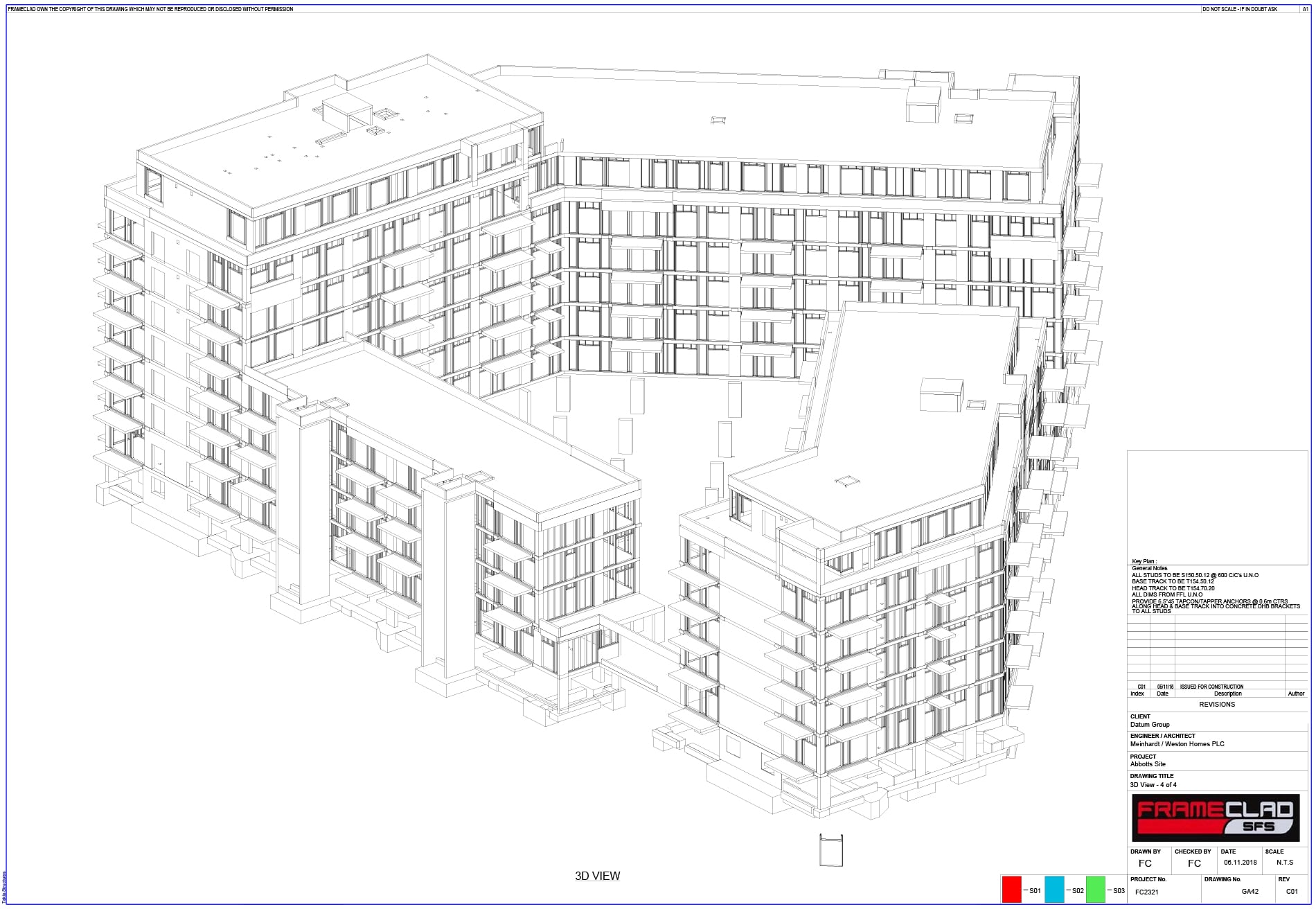 Abbotts Site drawings